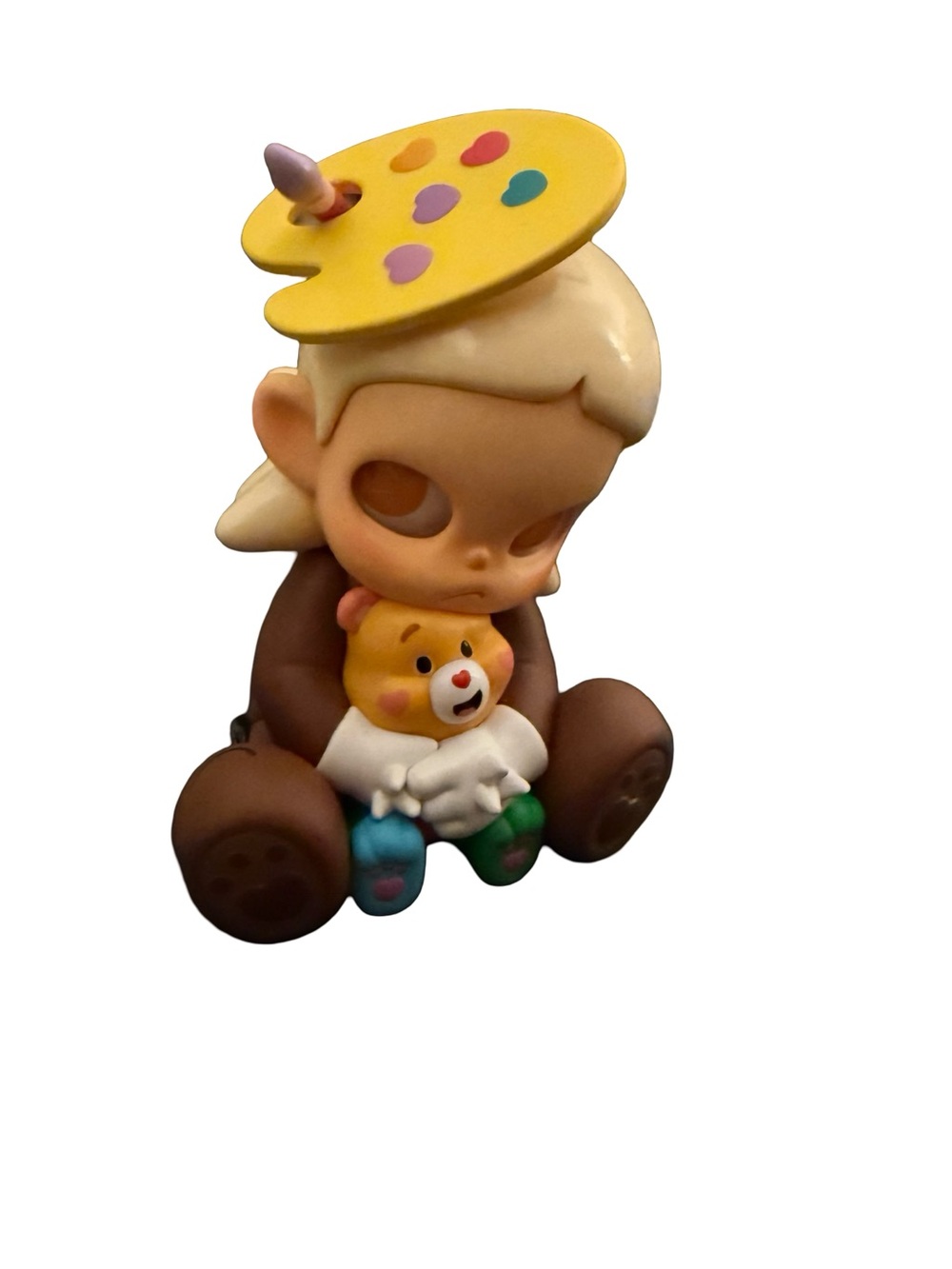 POP MART Artist Series Painter Figure with Teddy Bear Designer